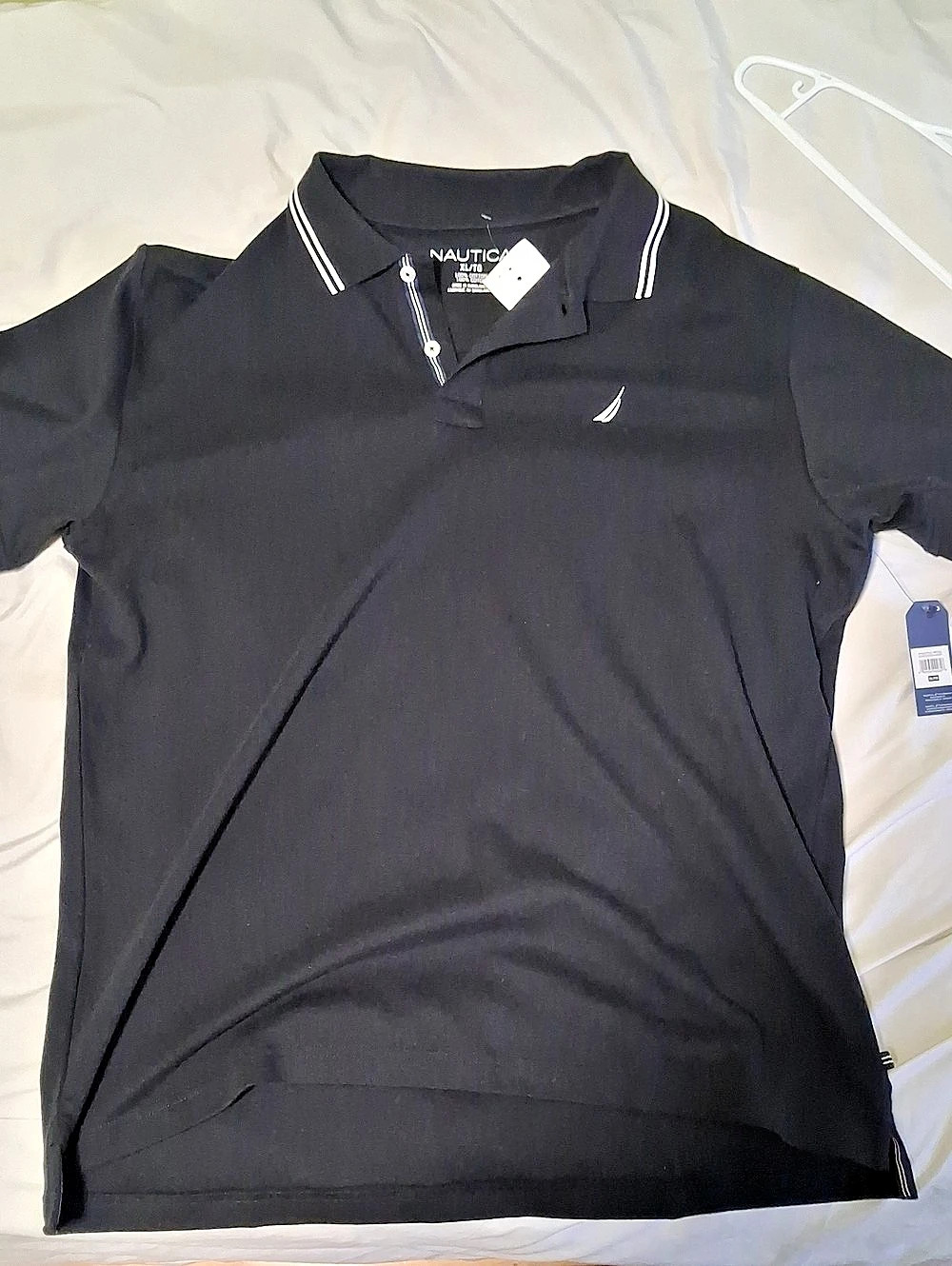 Nautica Men's Polo Black Size XL
